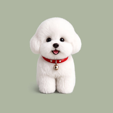 Bichon Frise Desk Companion